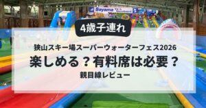 狭山スキー場スーパーウォーターフェス2026